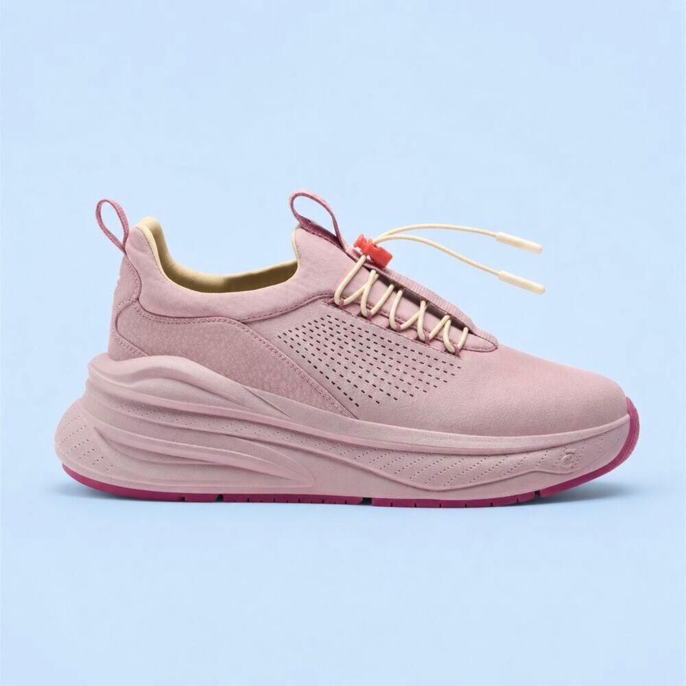 Clove Unisex Forte Canyon Pink Custard Nursing Sneakers Size W 5 M 3.5
